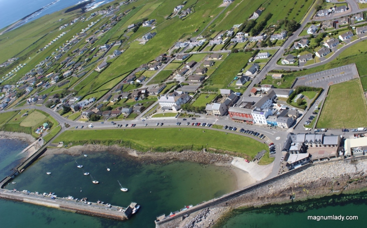 Flying over Mullaghmore